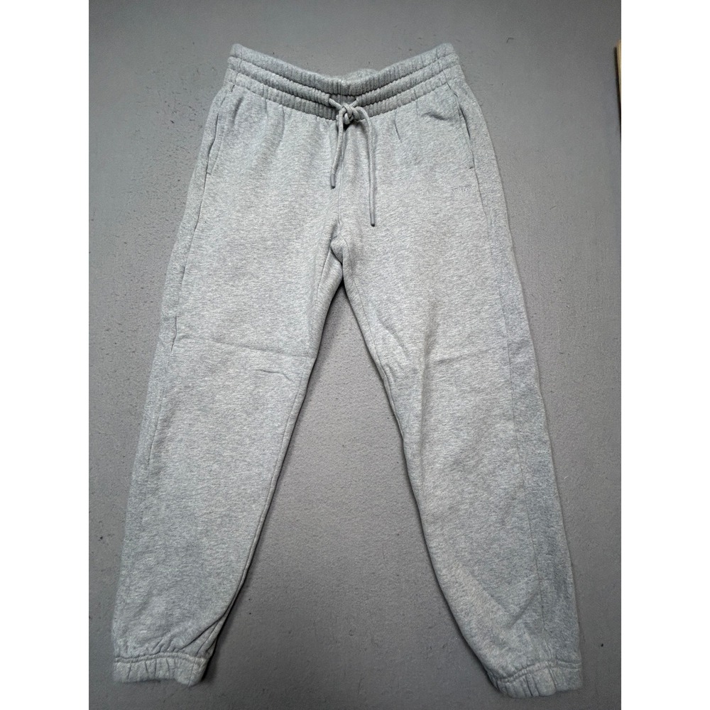 Aritzia Tna Boyfriend Fit Cozy Fleece Sweatpants Gray Small Womens